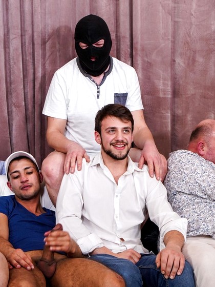 Club Bang Boys Calum, Denny, Jack Black, Jay, John M, Lenny, Leon B, Lucho, Luka