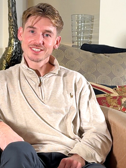 Lean & Defined Blond British Lad