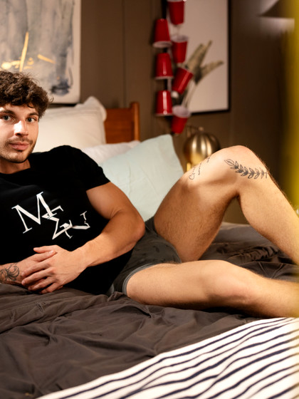 HERE CUMS THE SOCK